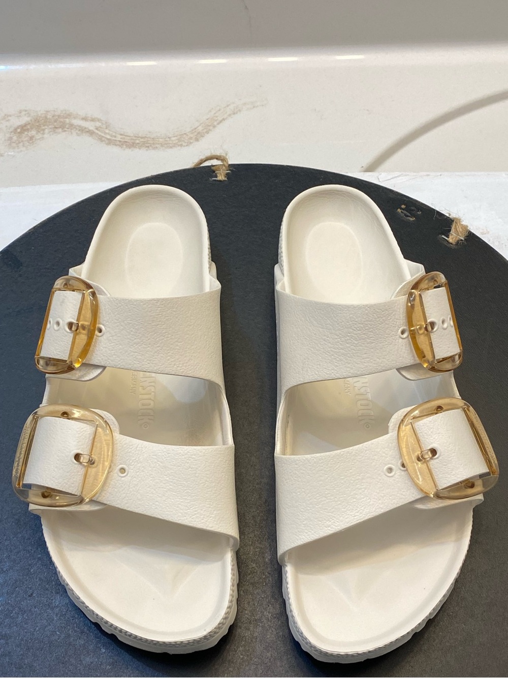 Birkenstock Arizona big buckles Eva size 41, ladies size 10, men’s size 8 clean